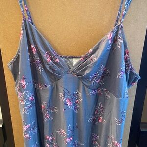 NWOT INC international concepts floral chemise M